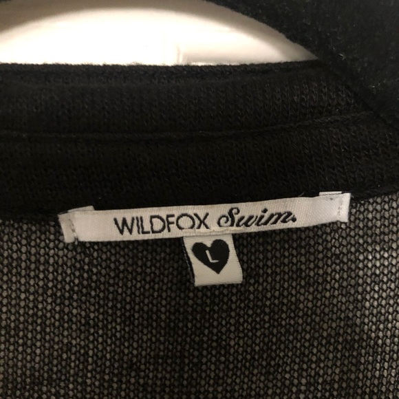 NWOT✨WILDFOX Swim American Flag Heart Cover-Up - Picture 5 of 9